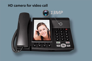 5 inch màn hình 4 gam VoLTE VoIP thẻ Sim GSM cố định điện thoại - Product Image 2