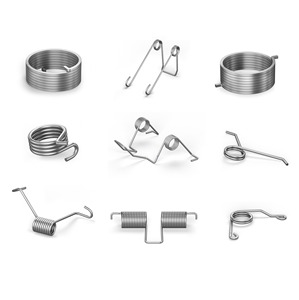 Ressort de torsion robuste en acier au carbone à double spirale pour équipement industriel, fourni par l'usine - Product Image 2