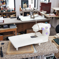 Mini Machine à coudre, 4 en 1, fil automatique 202