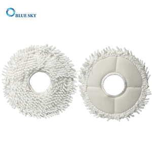 Tampons de nettoyage lavables pour aspirateur Robot ecvide, pièces de remplacement pour aspirateurs Robot, <span class=keywords><strong>Deebot</strong></span> <span class=keywords><strong>X1</strong></span> <span class=keywords><strong>Turbo</strong></span> Omni, accessoires - Product Image 4