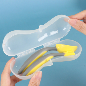 Boîte de rangement pour couverts SUNSHING de qualité alimentaire, conteneur pour ustensiles de bébé, organisateur de cuillères pour nourrissons, étui de voyage pour ustensiles de tout-petits - Product Image 5