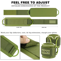 Nouveau Design Hot Trending Color Fitness Cheville Sangles Câble Machine Attachement Gym Cheville Sangles pour Câble Machines