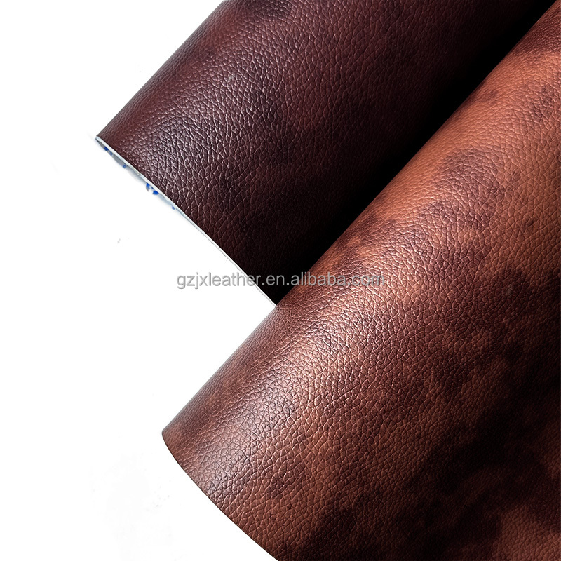 JINXIN Designer Faux Leatherette Synthetic PVC Leather Fabric for Sofa Car Seat Bag Furniture Rexine Leather Artificial PVC