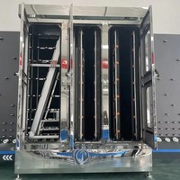 Machine à laver le verre automatique à haute efficacité pour le traitement du verre avec pressage de précision