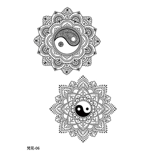 <span class=keywords><strong>Tatouage</strong></span> semi-permanent noir pour dames <span class=keywords><strong>tatouage</strong></span> semi-permanent autocollant encre dure 2 semaines - Product Image 5
