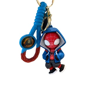 Dessin animé mignon Q-Version Marvel porte-clés pendentif créatif Wolverine fait à la main poupée <span class=keywords><strong>voiture</strong></span> Couple sac cadeau - Product Image 5