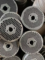 Nouveaux accessoires pour machine à granulés d'aliments, disques de broyage, disques de presse, granulateur, granulés de paille/céréales, capacité de 100 kg/h, garantie 1 an