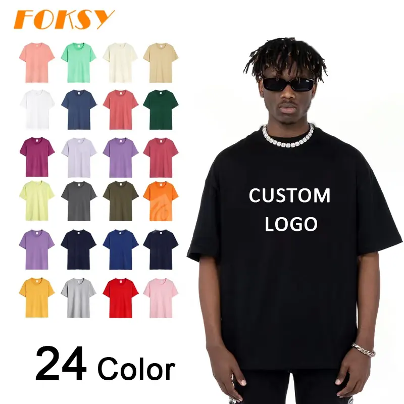 Men's Custom Designer Label Set T-shirt for Youth Customizable Logo Tshirt Personalize on Blank Clothing T Shirt