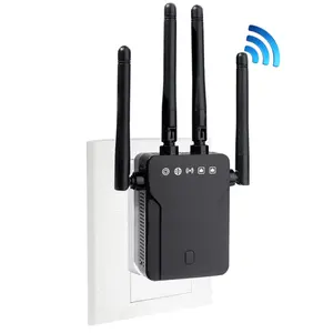 Dual band repeater 1200mbps Dual Band 2.4GHz & 5.8GHz far range Wifi repeater wireless signal amplifier expander