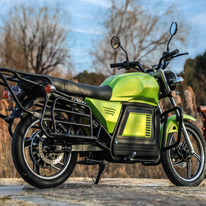 Motocicleta Eléctrica Retro <span class=keywords><strong>de</strong></span> Alta Potencia <span class=keywords><strong>de</strong></span> 72V, Motocicleta <span class=keywords><strong>de</strong></span> Carga Pesada con Freno <span class=keywords><strong>de</strong></span> Disco, Batería <span class=keywords><strong>de</strong></span> 72V20Ah/32Ah, 40-60km/h - Product Image 1