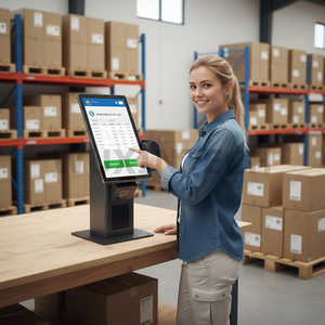 Équipement de libre-service chinois, terminal de point de vente à écran tactile, kiosque de commande de nourriture, machine de paiement murale pour <span class=keywords><strong>restaurant</strong></span> avec imprimante - Product Image 2