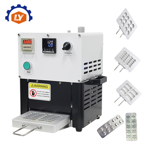 เครื่องบรรจุช็อกโกแลตขนาดเล็กแบบกึ่งอัตโนมัติ สำหรับปิดผนึกพลาสติกแบบแมนนวล รุ่นใหม่ขนาดเล็ก เครื่องแพ็คบลิสเตอร์แบบใช้ความร้อน - Product Image 1