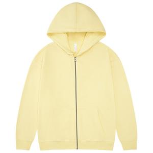 Baggy Zip Up Custom <b>Hoodie</b> 330gsm Solid Drop Shoulder Oversized Fabric - Product Image 1