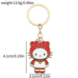Llavero Divertido de Sanrio con Diseño de Hello Kitty, Accesorios de Diseño Caprichoso, Gran Venta - Product Image 6