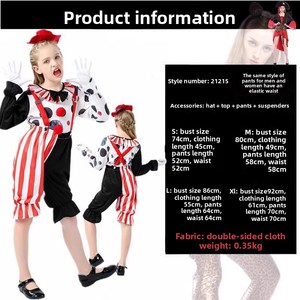 <span class=keywords><strong>Disfraces</strong></span> Familiares de Halloween, Disfraz de Payaso Unisex <span class=keywords><strong>para</strong></span> Niños, Divertido <span class=keywords><strong>para</strong></span> Actuaciones de Circo, Personalización al por Mayor - Product Image 6