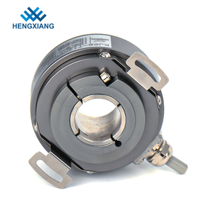 Encodeur à <span class=keywords><strong>code</strong></span> Gray absolu à axe creux à rotation unique Hengxiang KJ58, circuit NPN PNP, axe traversant de 14 à 25 mm - Product Image 2