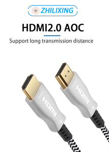 Cable de Fibra Óptica <span class=keywords><strong>HDMI</strong></span> de 18 Gbps, 4K 60Hz 1080P HD Video AOC <span class=keywords><strong>HDMI</strong></span> 2.0, Cable de Fibra Óptica de 10M 15M 100M de Longitud para Altavoces y Monitores - Product Image 3