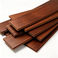 Revêtement de sol SPC ignifuge et antidérapant de luxe, panneaux vinyle clipsables, revêtement de sol en bois imperméable
