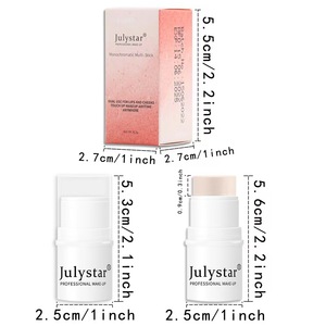 Barra de Rubor Mineral de Larga Duración, Acabado Terciopelo Sedoso, para Rostro, Ojos, <span class=keywords><strong>Labios</strong></span> <span class=keywords><strong>y</strong></span> <span class=keywords><strong>Mejillas</strong></span>, Tono de Piel Claro, Resistente al Agua, Alta Pigmentación, Marca Privada - Product Image 6