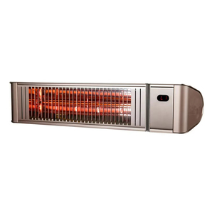 Chauffage Électrique Infrarouge Étanche Noir/Gris 220V/240V 50Hz/60Hz 2000W pour Intérieur/Extérieur – Modèle d'Appareil de Chauffage - Product Image 1
