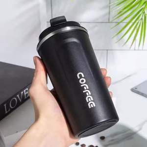 Bouteille d'eau isotherme en acier inoxydable intelligente avec logo personnalisé, cadeau promotionnel d'entreprise, tasse à café de camping avec couvercle - Product Image 3