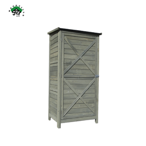 Petit abri de jardin en bois robuste et imperméable à l'eau - Product Image 1