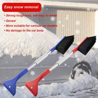 Brosse à neige et grattoir à glace pour voiture, brosse à neige robuste pour pare-brise de voiture