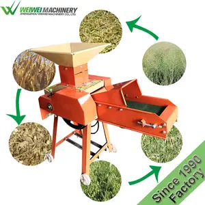 Weiwei machine crusher machinery forage fodder crop straw cutting cow grass cutter