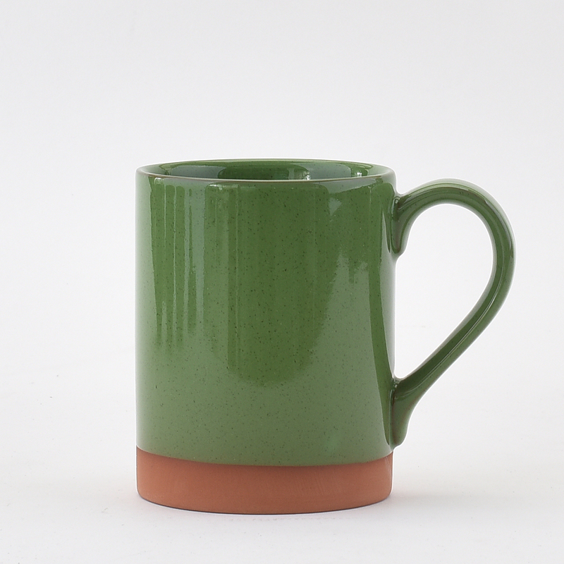 Custom Large Speckled Campfire Terracotta Green
