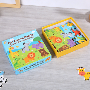 <span class=keywords><strong>Puzzle</strong></span> Educativo per Bambini Personalizzato con Cartoni Animati, Certificato, Finitura Lucida, <span class=keywords><strong>2</strong></span>-4 Anni, 550-1000 <span class=keywords><strong>Pezzi</strong></span>, Cartone Grigio - Product Image 3