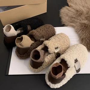 XINZI RAIN Low MOQ, venta al por mayor, Zapatillas de piel para mujer, elegantes, cómodas, cálidas, de piel sintética, <span class=keywords><strong>mocasines</strong></span> planos sin cordones para mujer - Product Image 3