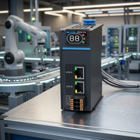 Servidor Serial PLC RS485 de 4 Puertos Personalizable, Módulo Gateway Modbus TCP para Redes de Dispositivos en Campo