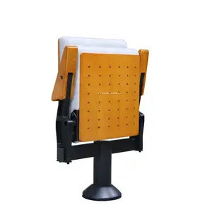 Lecture hall auditorium chair indoor gym telescopic gym seating with cushion