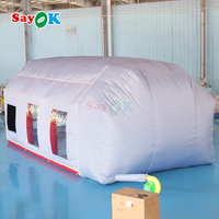 Cabine gonflable portative de peinture de garage de tente de lavage de voiture pour des voitures