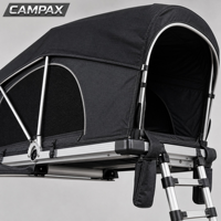 Tente de toit rigide T700, ouverture rapide en 30 secondes, 2-3 personnes, 4 saisons, double couche, pour Overlanding, Hartschalen Dachzelt