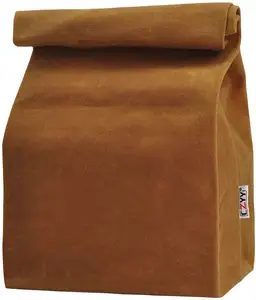 पुन: प्रयोज्य पर्यावरण-बैग लच्छेदार कपास दोपहर के भोजन के बैग पानी धूल सबूत कैनवास बैग ले जाना