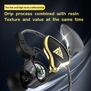 Audífonos QKZ AK6 <span class=keywords><strong>Ares</strong></span> HIFI, Música In-Ear, Cancelación de Ruido, Deportivos, para Juegos, Dinámicos, con Cable Desmontable - Product Image 4