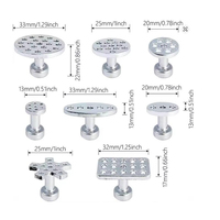 8 pièces languettes de colle en alliage d'aluminium pour outils de réparation de bosses de voiture outils de réparation de bosses de haute qualité outils PDR