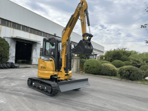 Mini Excavadora Amarilla de 3.5 Toneladas con Giro Cero, Compacta y Hidráulica, al Mejor Precio - Product Image 4