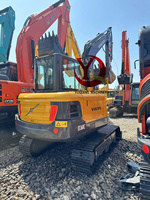 Excavatrice hydraulique Volvo EC60C d'occasion, 5,5 tonnes, matériel de construction, faible nombre d'heures de travail
