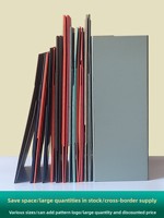 Caja de Regalo Magnética Plegable Tipo Libro con Papel Especial con Relieve, Disponible en Varios Tamaños
