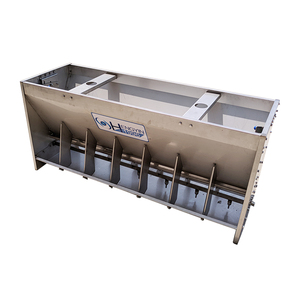 Sistema de Alimentación Automático Esencial para Cerdos de Doble Cara, Comedero Nuevo de Acero Inoxidable de Alta Calidad - Product Image 1