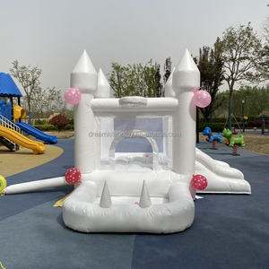 Château gonflable PVC pour fête de mariage, petit château rebondissant avec <span class=keywords><strong>piscine</strong></span> à balles - Product Image 2