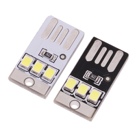 Mini lampe USB super lumineuse pour clavier, ordinateur portable, alimentation mobile, puce LED, veilleuse, 1 pièce