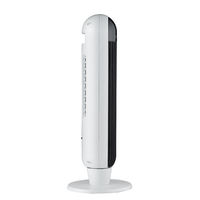 Chauffage Tour Portable Électrique Numérique PTC 2000W avec Ventilation, Protection Contre la Surchauffe en Plastique et Thermostat Réglable pour Bureau