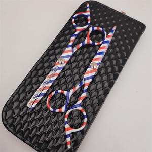 Ciseaux à cheveux QDP 6,0 pouces, ciseaux à effiler, lame standard, pour droitiers, usage beauté, origine LBR Suzhou - Product Image 1