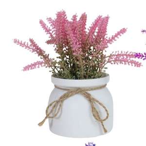 Mini vaso artificiale impermeabile fiori per campo da calcio all'aperto facile installazione e resistente al fuoco - Product Image 5