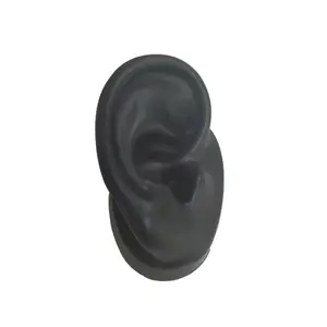 Ear Model Natural Size Soft Silicone Non-toxic Simulation Ear Model