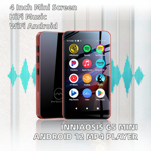 Mini Reproductor de Música HiFi con Android 12, Pantalla de 4 Pulgadas, 3+32 GB, Aleación de Zinc, Altavoz Integrado, Compatible con GMS, WiFi, USB, DAC - Product Image 5