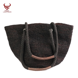 Straw Rattan Women Tote Summer Beach Shoulder <strong>Medium</strong> Woman <strong>Handbag</strong> - Product Image 3